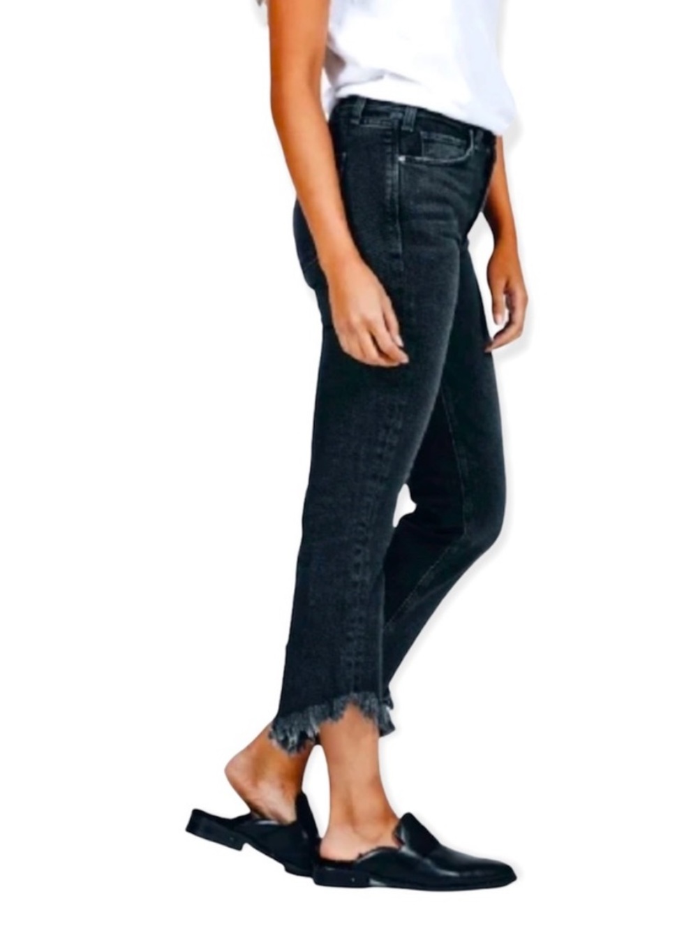 MCGUIRE Valletta Straight Cropped Jeans 26